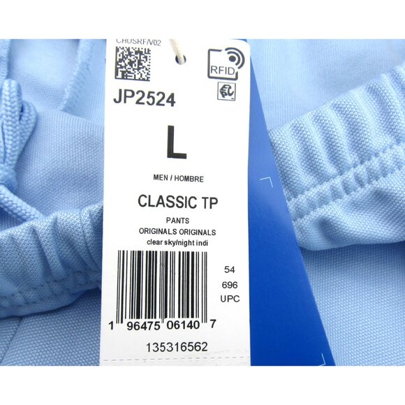 Adidas Adicolor Classic Beckenbauer Track Pants Men's Size Large Blue NEW - Picture 10 of 14